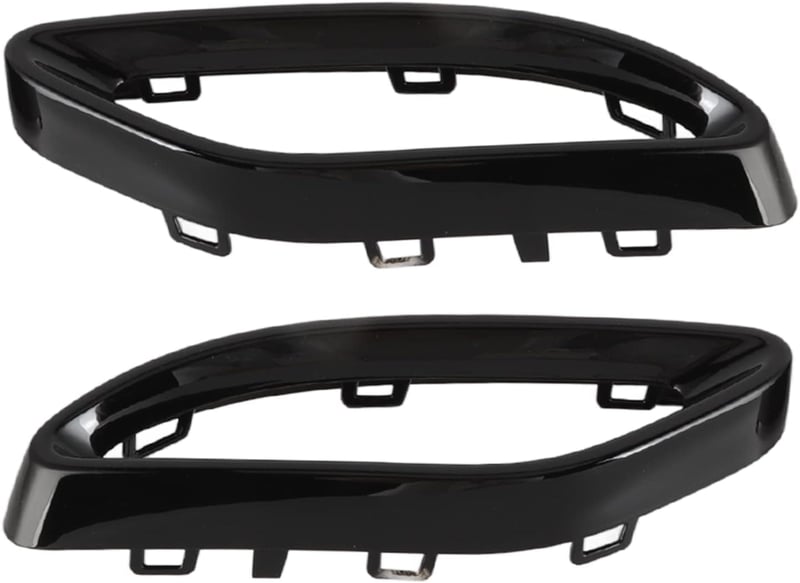 Akozon Fekete Fényes Kipufogóvég Takaró Mercedes A B C E GLC CLS Osztályhoz W177 W247 W205 W213 X253 C257 Kompatibilis Autó Tuning Kiegészít