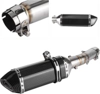 Akozon Kipufogó Rendszer CBR500R CB500F Karbon Stílusú Slip-On Sílencer 8