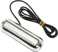 Akozon LED Vízalatti Hajó Lámpa 2db 1500LM Navigációs Fény Vízálló 7