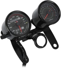 Akozon Univerzális Motorkerékpár Sebességmérő Kilométeróra 10cm Csatlakozással 1