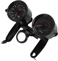 Akozon Univerzális Motorkerékpár Sebességmérő Kilométeróra 10cm Csatlakozással 8