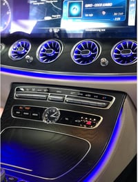 Akozon W213 LED szellőzőfej szett 64 szín légterelő E-osztály 2017-2021 2