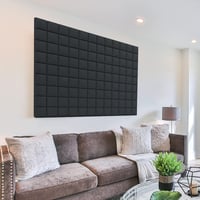 AKSBTEC 12db Akusztikus Hangszigetelő Hab 5cm Öntapadós Falpanel Stúdió 6