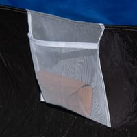 Dvojmiestny kempingový stan AKTIVE, 120x200x100 cm, polyester, UV50, sklolaminátové prúty Ø 6,9 mm, sieťka proti hmyzu, nepremokavý, vrecko, 4 kolíky, prenosná taška 7