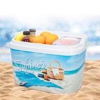 Ladă frigorifică portabilă AKTIVE 62249, 6 L, 29x19x20,5 cm, geantă termoizolantă ușoară și compactă pentru picnic, cu mâner 3