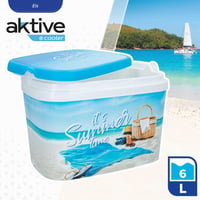 Ladă frigorifică portabilă AKTIVE 62249, 6 L, 29x19x20,5 cm, geantă termoizolantă ușoară și compactă pentru picnic, cu mâner 2