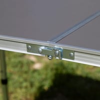 Masă pliabilă din aluminiu AKTIVE 63161 cu 4 taburete din oțel, 120x60 cm — mici deteriorări în mai multe locuri (stare: vezi a 2-a fotografie) 13