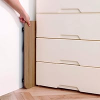 Skladací stolík AKTIVE Max Home, 53 x 30 x 22 cm, drevo a oceľ, podnos do postele, na notebook, na pohovku, príručný stolík, prenosný, industriálny štýl 2