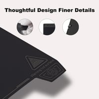 Aladrs PEI nyomtatási felület 235x235mm Ender 3D nyomtatóhoz rugalmas talapzat 4