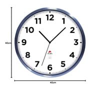 Nástenné hodiny ALBA HOREXTRA R – Veľké vonkajšie rádiom riadené hodiny, kov a sklo, vodotesné, automatické nastavenie času, 35,5 cm 4
