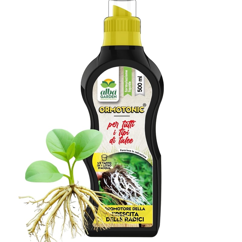 Albagarden Gyökérnövekedés Gyorsító Folyadék 500ml - Természetes Gyökerezéshez