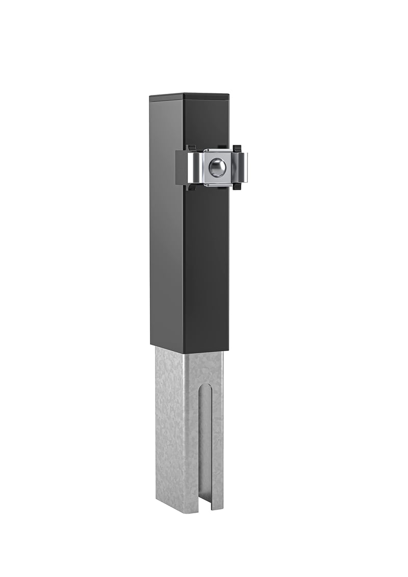 Alberts 672775 produžetak za završetak stupa - antracit - 60x40 mm