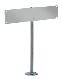 Alberts 690663 Házszámtábla rögzítő csavarozáshoz, tűzihorganyzott, 555 mm teljes magasság 1