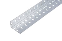 Alberts Conceptor® 432157 Uhlový profil Sendzimir pozinkovaný perforovaný 1000 x 60 x 35 mm 1