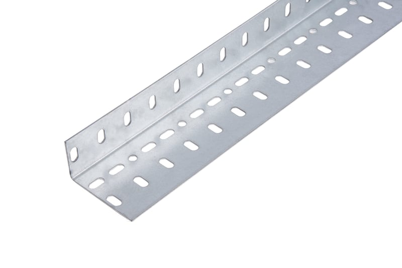 Alberts Conceptor® 432157 Uhlový profil Sendzimir pozinkovaný perforovaný 1000 x 60 x 35 mm