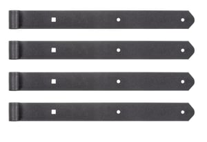 Alberts Duravis 822705 šarka ravna, dijamantno crna - 400x40 mm, promjer 13 mm, 4 kom.