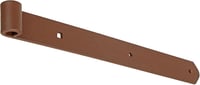 Alberts Duravis® Zsanér Egyenes Fekete 13mm 400x40mm 4db 5