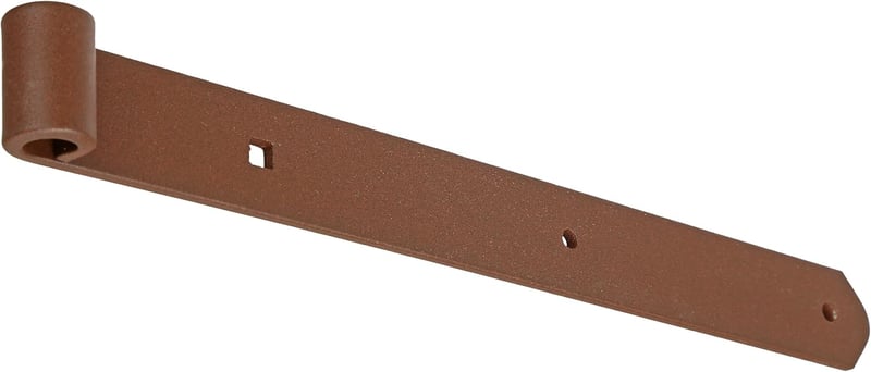 Alberts Duravis® Zsanér Egyenes Fekete 13mm 400x40mm 4db