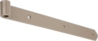Alberts Duravis® Zsanér Egyenes Fekete 13mm 400x40mm 4db 4