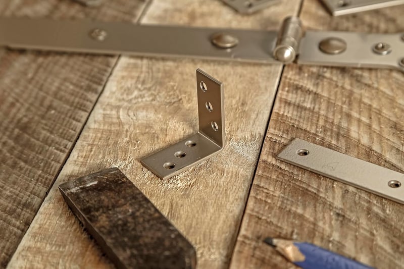 Alberts Duravis® Zsanér Egyenes Fekete 13mm 400x40mm 4db