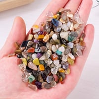 Albrsoy 600g Csiszolt Féldrágakő Mix 8-16mm Gyerekeknek DIY Dekorációhoz 4