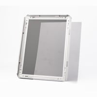 Ramă foto Albyco A3, aluminiu negru, sistem click-clack, 29,7x42 cm, lățime profil 25 mm, ramă pentru postere 4