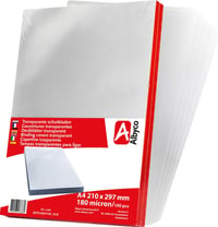 Albyco A4 átlátszó PVC borítófólia 0,18 mm fényes - 100 db 1