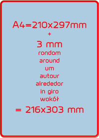 Samolepiaca laminovacia fólia Albyco, formát A4, 2x80 µm, priehľadná, balenie 25 ks, na výrobu nálepiek a štítkov 9