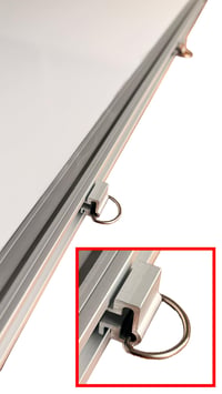 Biela magnetická tabuľa Albyco 60x90 cm so štartovacou súpravou, stierateľná za sucha 9