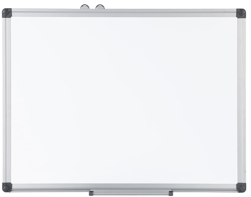 Biela magnetická tabuľa Albyco 60x90 cm so štartovacou súpravou, stierateľná za sucha