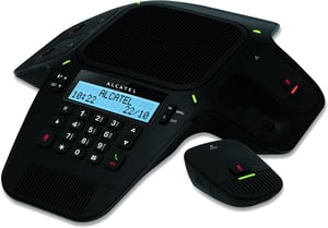 Konferencijski telefon Alcatel Conference 1800 s 4 DECT mikrofona - crno/plavi