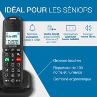 Alcatel DECT XL685 Duo vezeték nélküli telefon 2