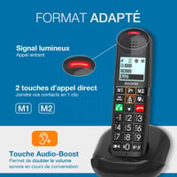 Alcatel DECT XL685 Duo vezeték nélküli telefon 3