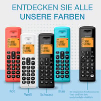 Bezdrôtový telefón Alcatel E260 S Voice DECT so záznamníkom, veľkým podsvieteným displejom, hlasitým odposluchom, blokovaním hovorov, čierny 6