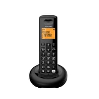 Bezdrôtový telefón Alcatel E260 S Voice DECT so záznamníkom, veľkým podsvieteným displejom, hlasitým odposluchom, blokovaním hovorov, čierny 1
