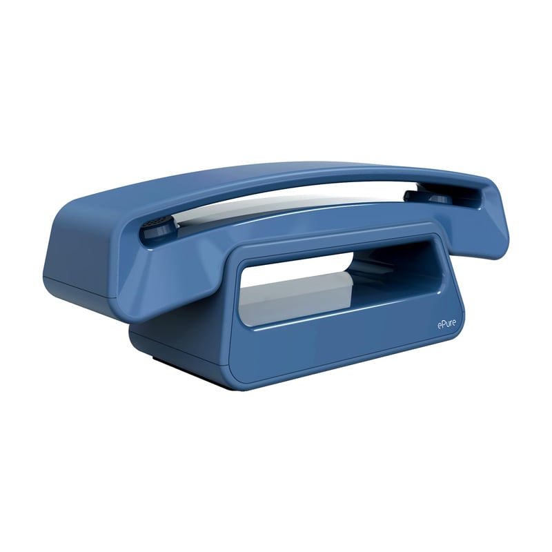 Bezdrôtový telefón Alcatel ePure Iconic DECT - modrý