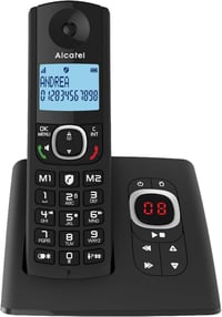Alcatel F530 Voice DECT vezeték nélküli telefon válaszolóval kihangosítással - fekete 1