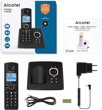 Alcatel F530 Voice DECT vezeték nélküli telefon válaszolóval kihangosítással - fekete 5