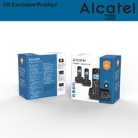 Telefon fără fir DECT Alcatel F860 Trio cu blocare apeluri și robot telefonic 7