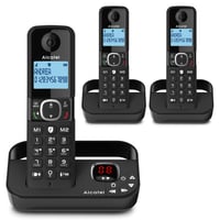 Telefon fără fir DECT Alcatel F860 Trio cu blocare apeluri și robot telefonic 1