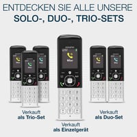 Bezdrôtový telefón Alcatel FX990 Voice Trio DECT so záznamníkom 50 minút – farebný displej – hlasitý odposluch – blokovanie hovorov – VIP zvonenie 5