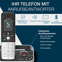 Bezdrôtový telefón Alcatel FX990 Voice Trio DECT so záznamníkom 50 minút – farebný displej – hlasitý odposluch – blokovanie hovorov – VIP zvonenie 2
