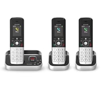 Bezdrôtový telefón Alcatel FX990 Voice Trio DECT so záznamníkom 50 minút – farebný displej – hlasitý odposluch – blokovanie hovorov – VIP zvonenie 1