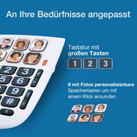 Alcatel Max 10 Vezetékes Telefon Időseknek Fehér - Simply old version 3