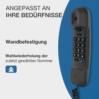 Telefon fix de birou Alcatel T06 - negru 3