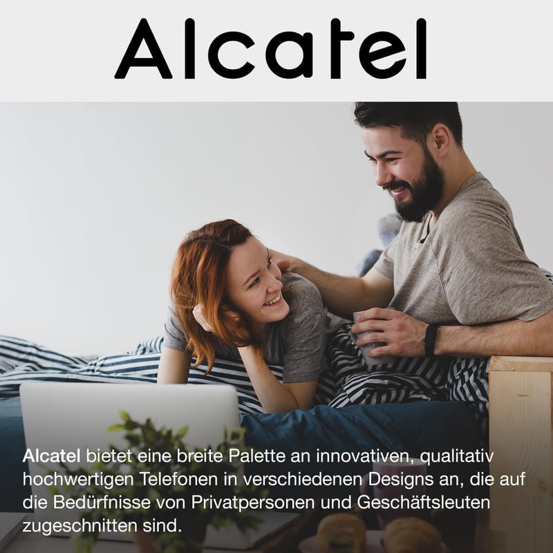 Alcatel Temporis T26 vezetékes telefon fekete