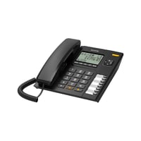 Káblový telefón Alcatel T78 s hlasitým odposluchom a blokovaním hovorov – čierny 1