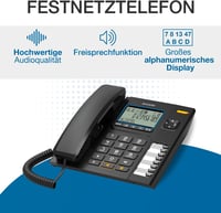 Alcatel T78 vezetékes telefon nagy kijelzővel, kihangosítással és hívászárolással 2