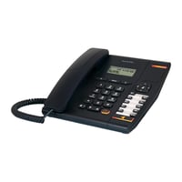 Analógový/DECT stolový telefón Alcatel Temporis 580 PRO – čierny, alfanumerický displej, 10 tlačidiel rýchlej voľby, identifikácia volajúceho, tlačidlo stlmenia, nastaviteľný 1
