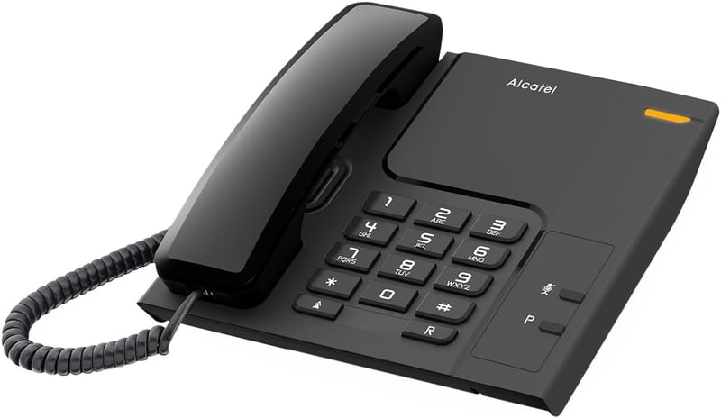 Alcatel Temporis T26 vezetékes telefon fekete